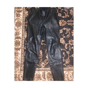 Faux leather pants Zara
